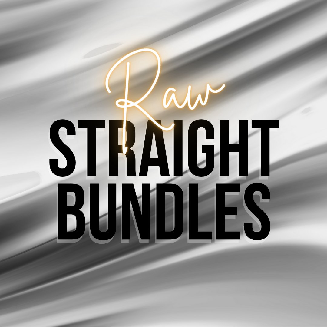 RAW STRAIGHT BUNDLES